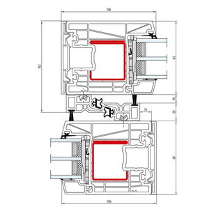 Salamander evolutionDrive 82 Flügel Treffpunkt - Horizontal