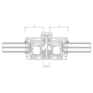 9280-9282-82-9411- Kopplungsprofile-22mm