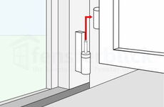 Haustürflügel aushängen