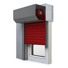 Drutex Vorbaurollladen in Rot
