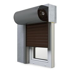 SKO-P Rollladen in 08 Dunkelbraun