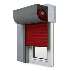 SKP Rollladen in 12 Rot