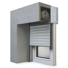 SP-E Unterputzrollladen in 31 Hellgrau