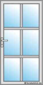 Nebeneingangstür Modell Rathenow