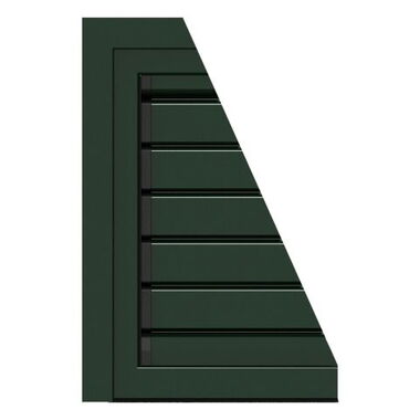 Alu-Fensteralden Tamiz in Grün