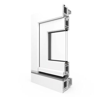 Faltschiebetür Aluplast IDEAL 4000 FST außen