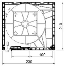 Detailzeichnungen Aufsatzrollladen Aluprof SKT Opoterm 210