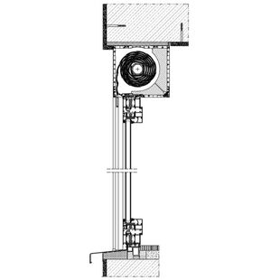 Aufsatzrollladen SKT Einbaubeispiel 1