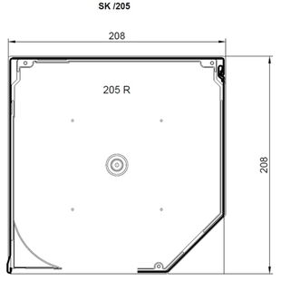 Raffstorekasten SKEF 205 Kastenhöhe