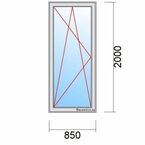 Balkontür Maß 85 cm breit