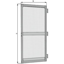 Türinsektenschutz Maße