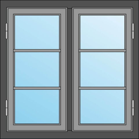 Bauernhaus Fenster skandinavische dänische Fenstertypen