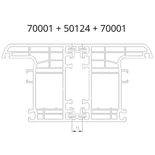 Drutex Energy Fenster mit Kopplung 50124