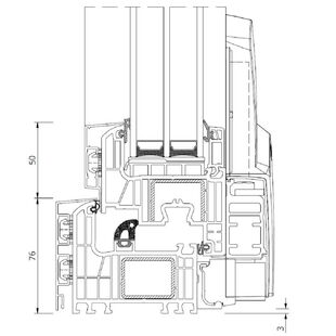 Iglo Energy AluCover - 70001-70013 PSK-Tür unten