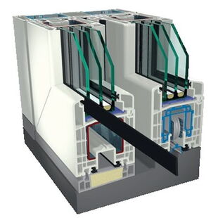 Gealan STV (Statische Trokenverglasung)