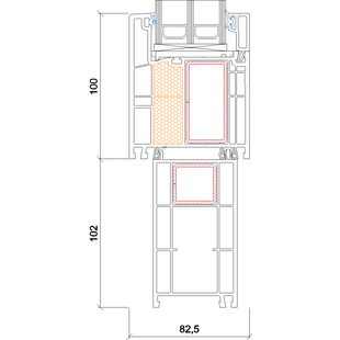 7288- Sockelprofil 102mm