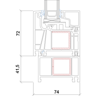 6299 - Sockelprofil 41-5mm
