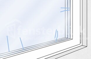 Mechanischer Oberflächenschaden durch Einbaukratzer