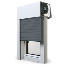 Exte Elite XT Aufsatzrollladen in 33 Basaltgrau