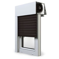 Exte Expert XT Aufsatzrollladen in 08 Dunkel Braun