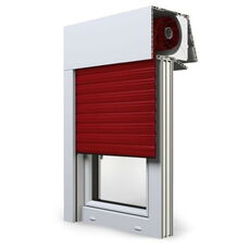 Exte Expert XT Aufsatzrollladen in 12 Rot