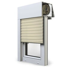 Exte Expert XT Aufsatzrollladen in 16 Elfenbein Hell