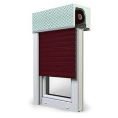 Aufsatzrollladen Beck+Heun ROKA-TOP® 2 in 19 Weinrot