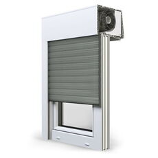 Opoterm SKT Aufsatzrollladen in 35 Betongrau