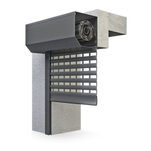 Rollgitter BKR in Grau