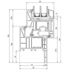Salamander BlueEvolution 82 renovatiekozijn Classic-Line