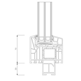 8674 - Basis- und Transportschutzprofil 30mm