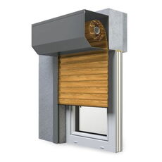 SK 45 Rollladen in 07 Holz Hell