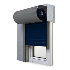 SKO-P Rollladen in 18 Stahlblau