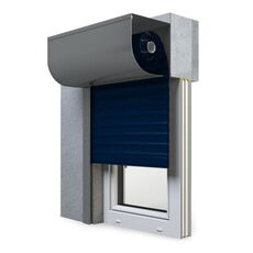 SKP Rollladen in 18 Stahlblau