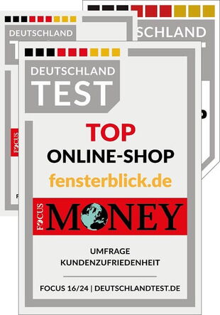 Keurmerk Deutschland Test “Top Online-Shops 2022+2023+2024” fensterblick.de