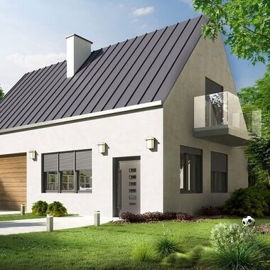 Alu-Fenster Einfamilienhaus