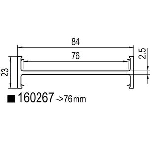 Aluplast 160267 - H - Kopplung