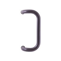 Türgriff als Stoßgriff mit U-Form im Modell M2 in Braun