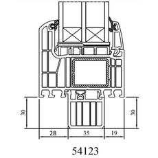 Detailzeichnungen Kunststofffenster glo Energy