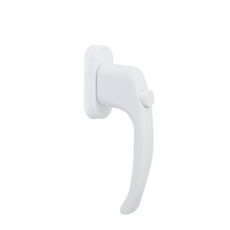 Fenstergriff Standard mit Knopf, weiss