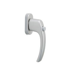 Fenstergriff Standard mit Knopf, Silber