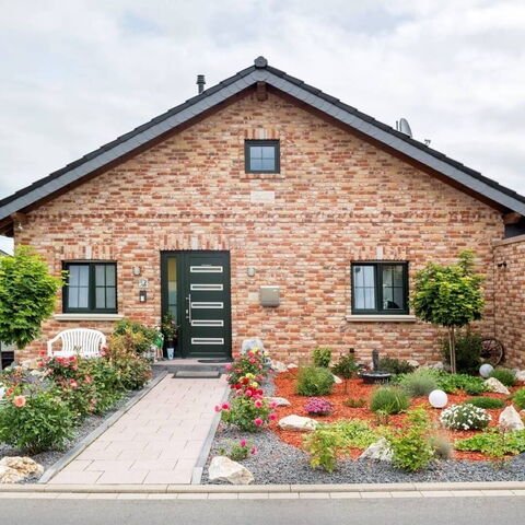 Landhausstil Fenster Moosgrün