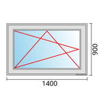 Venstermaat 1400x900mm