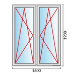 Venstermaat 1600x1900mm