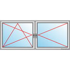 Venstermaat 2400x1000mm