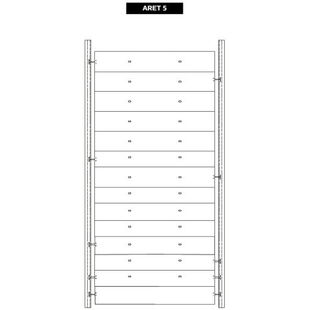 Raffstore Lamellen Arretierung ARET 5
