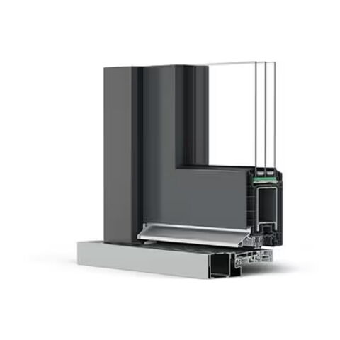 Haustür Rehau SYNEGO Profil anthrazit - außen