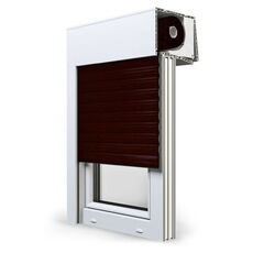 Opoterm SKT Aufsatzrollladen in 26 Mahagoni