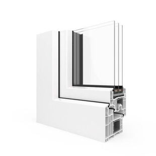 Kunststof kozijnen Salamander bluEvolution 92 Classic-Line – buitenaanzicht