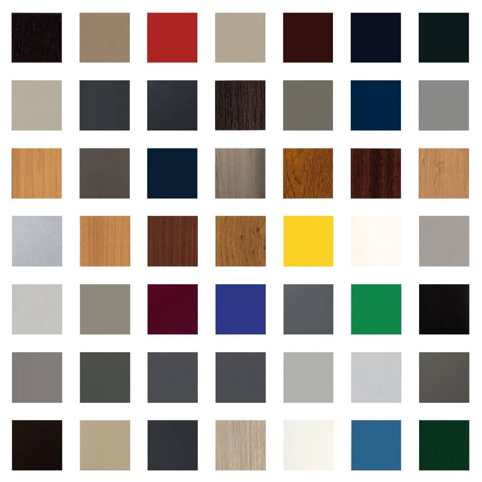 Kunststof kozijn Schüco kleuren